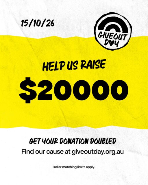 Help us raise $20 000 this GiveOUT Day. We’re raising funds to support regional LGBTIQA+ communities with in person legal support. Donate by 15 October and, with dollar matching, your donation will be doubled. (Limits apply.) Make your move using the link in bio